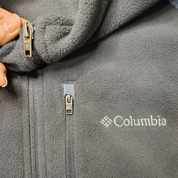 Columbia Men's Fleece ½ Zip Pocket Winter Sweater, XL, grey. - Picture 6 of 16